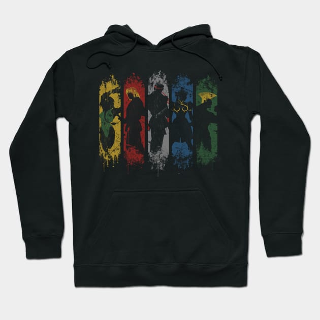 SHADOW FIGHTERS Hoodie by Skullpy